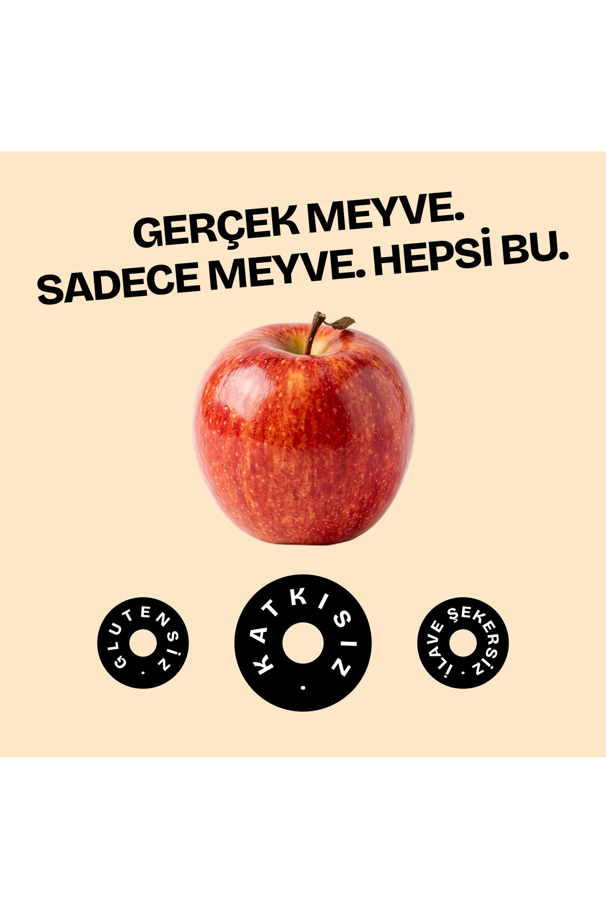 Doğal Kurutulmuş Elma Dilimleri 34g