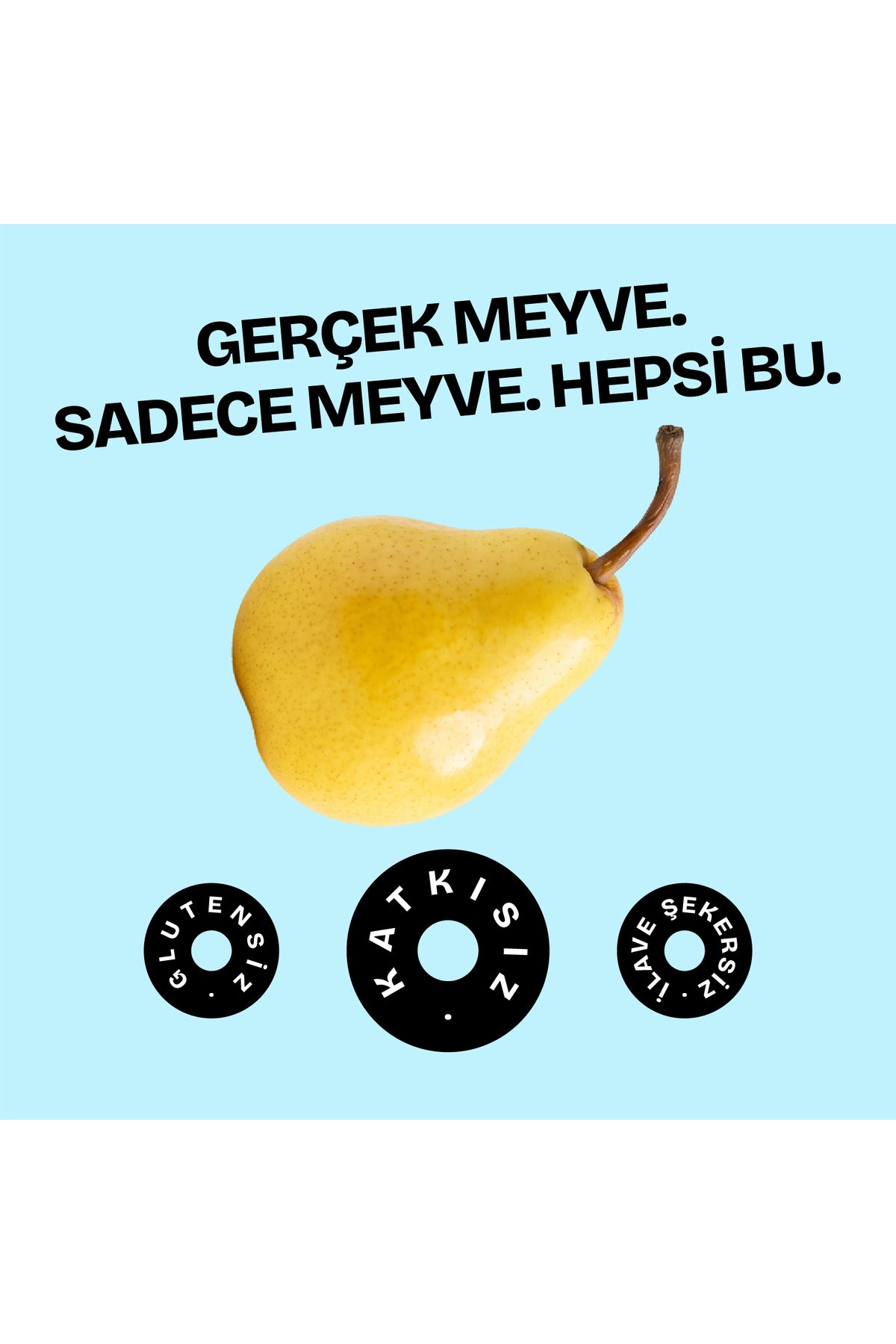Doğal Kurutulmuş Armut Dilimleri 34g