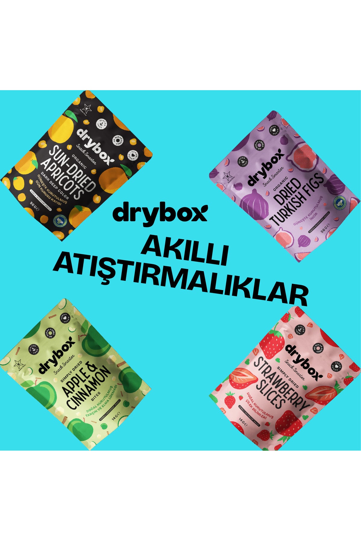 Kurutulmuş Organik Üzüm 56g