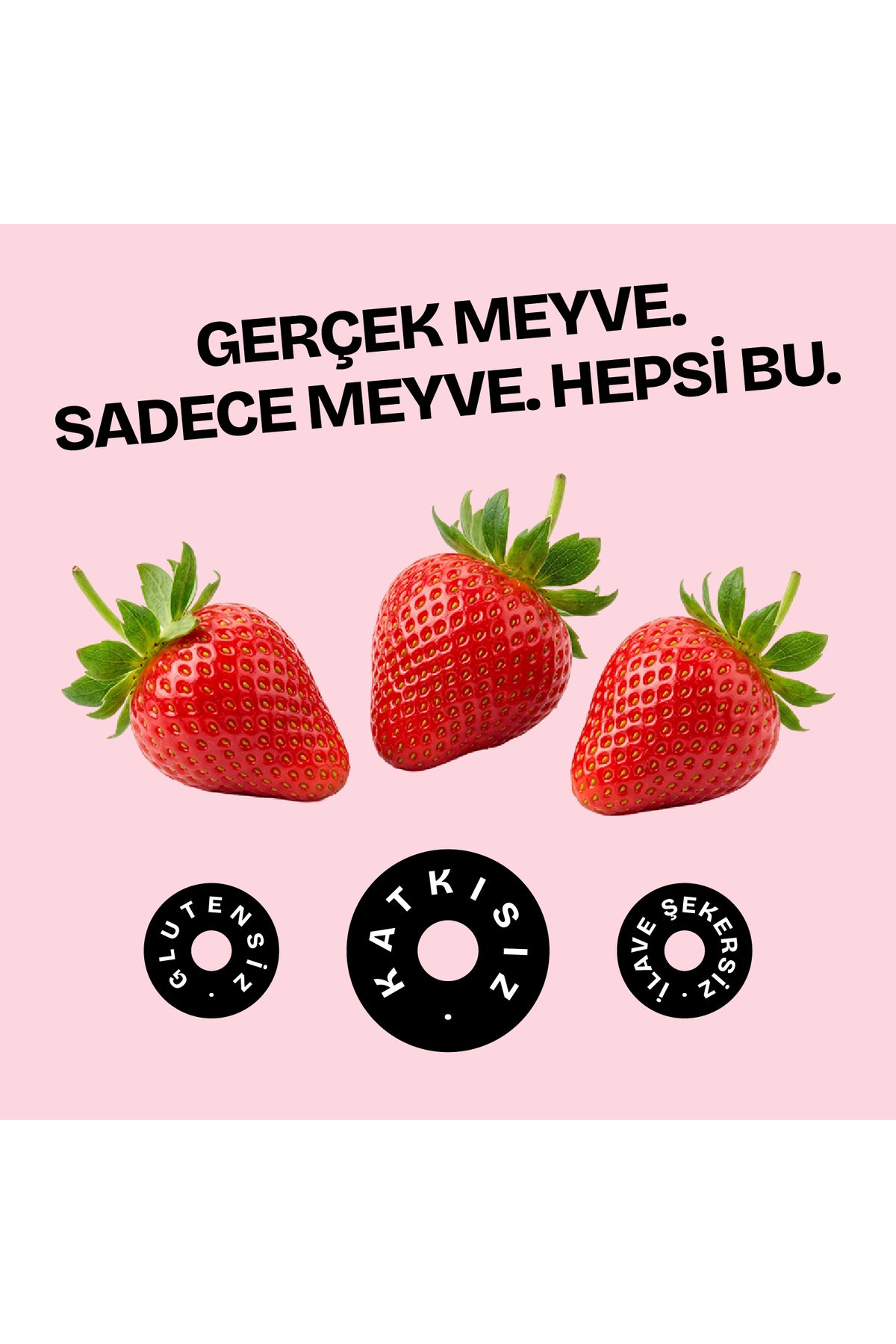 Doğal Kurutulmuş Çilek Dilimleri 34g