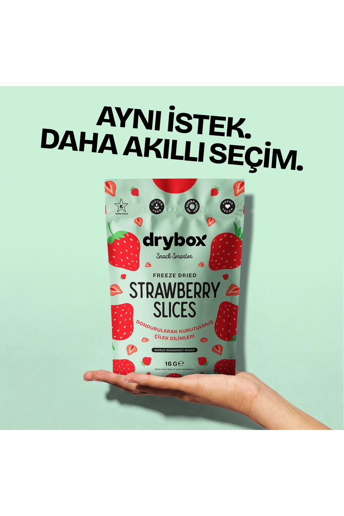 Çilek Dilimleri 16g