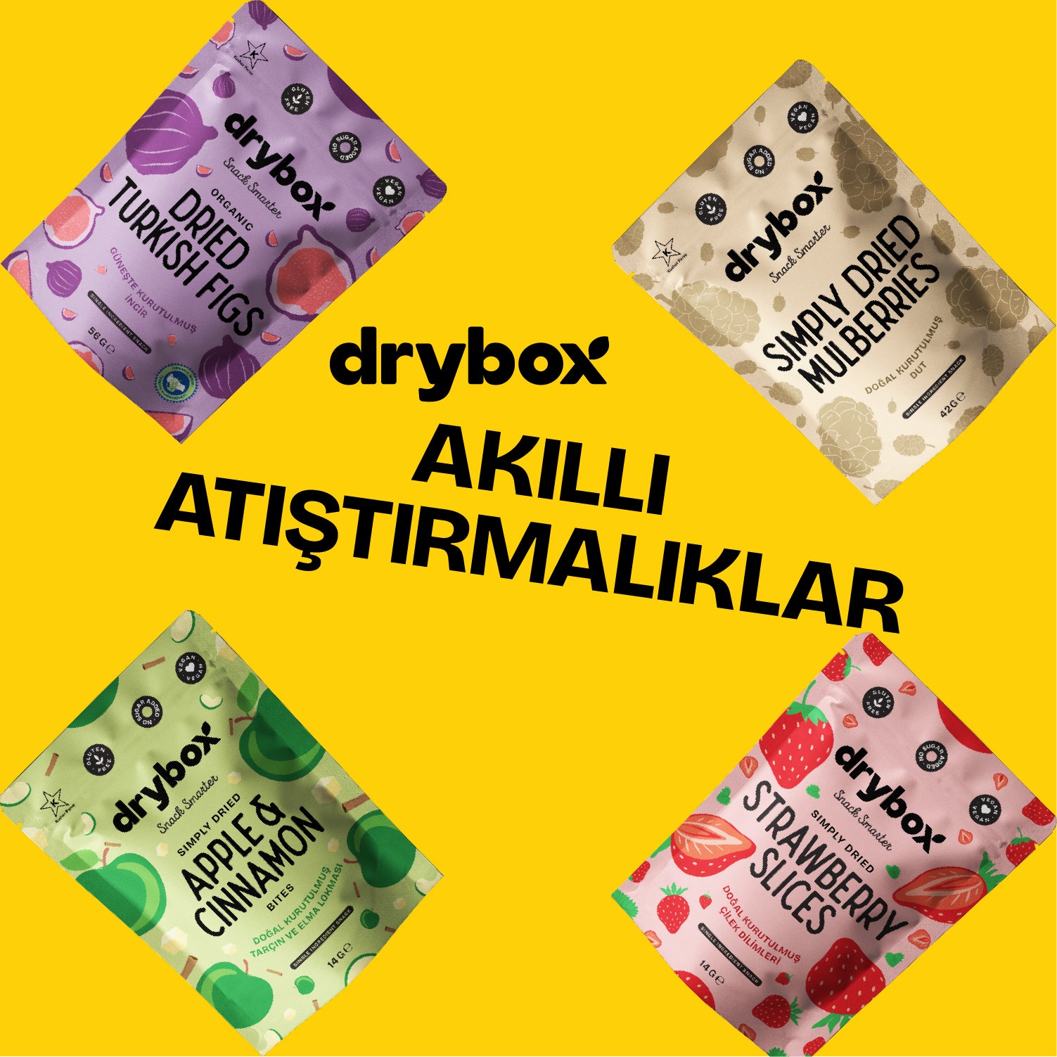 Kurutulmuş Organik Gün Kurusu 56g