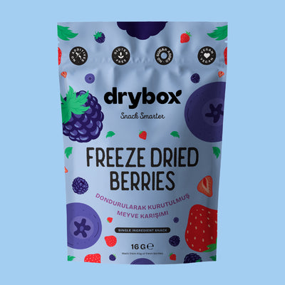 Freeze Dried Vahşi ve Çıtır Meyve Karışımı (Dondurularak Kurutulmuş) - 16 gr