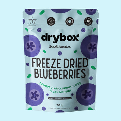 Freeze Dried Yoğun ve Çıtır Yaban Mersini (Dondurularak Kurutulmuş) - 7 gr