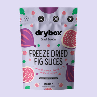 Freeze Dried Zengin ve Çıtır Türk İncir Dilimleri (Dondurularak Kurutulmuş) - 28g
